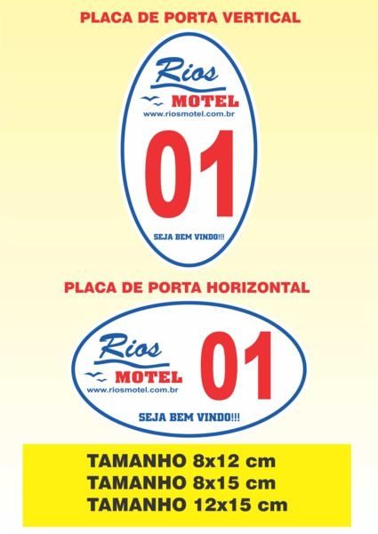 MODELO PLACA 2 PARA MOTEL