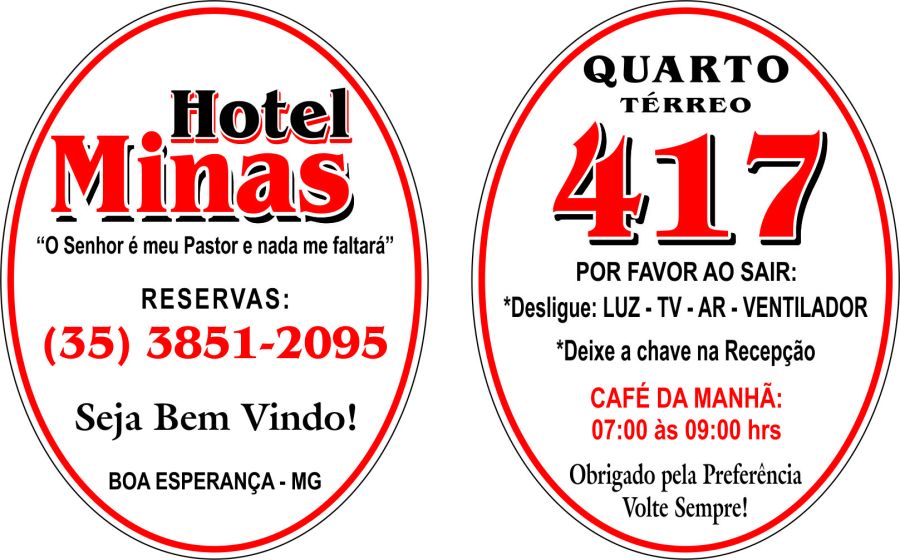 HOTEL MINAS - BOA ESPERANÇA