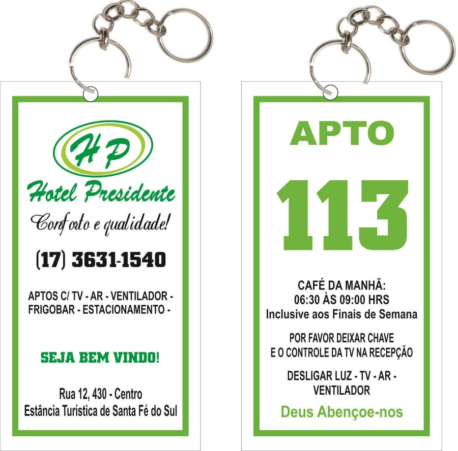 HOTEL PRESIDENTE - SANTA FÉ DO SUL
